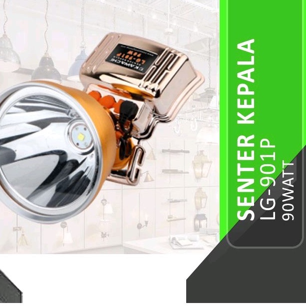 Senter kepala 90WATT (SUPER LED) LG-901P KAWACHI