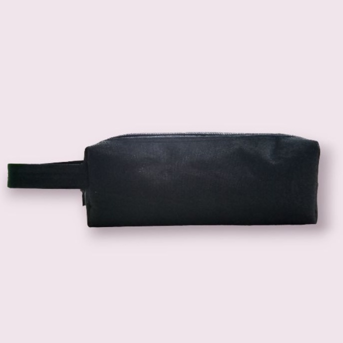 

Kotak pensil pouch pencil pencil case cewek cowok hitam polos