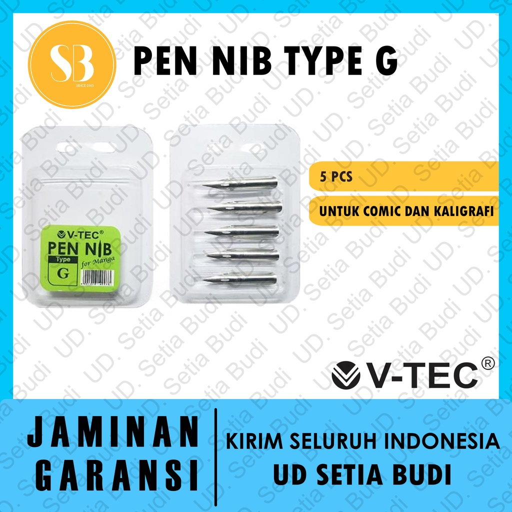 V-TEC Calligraphy Pen Nib Type G