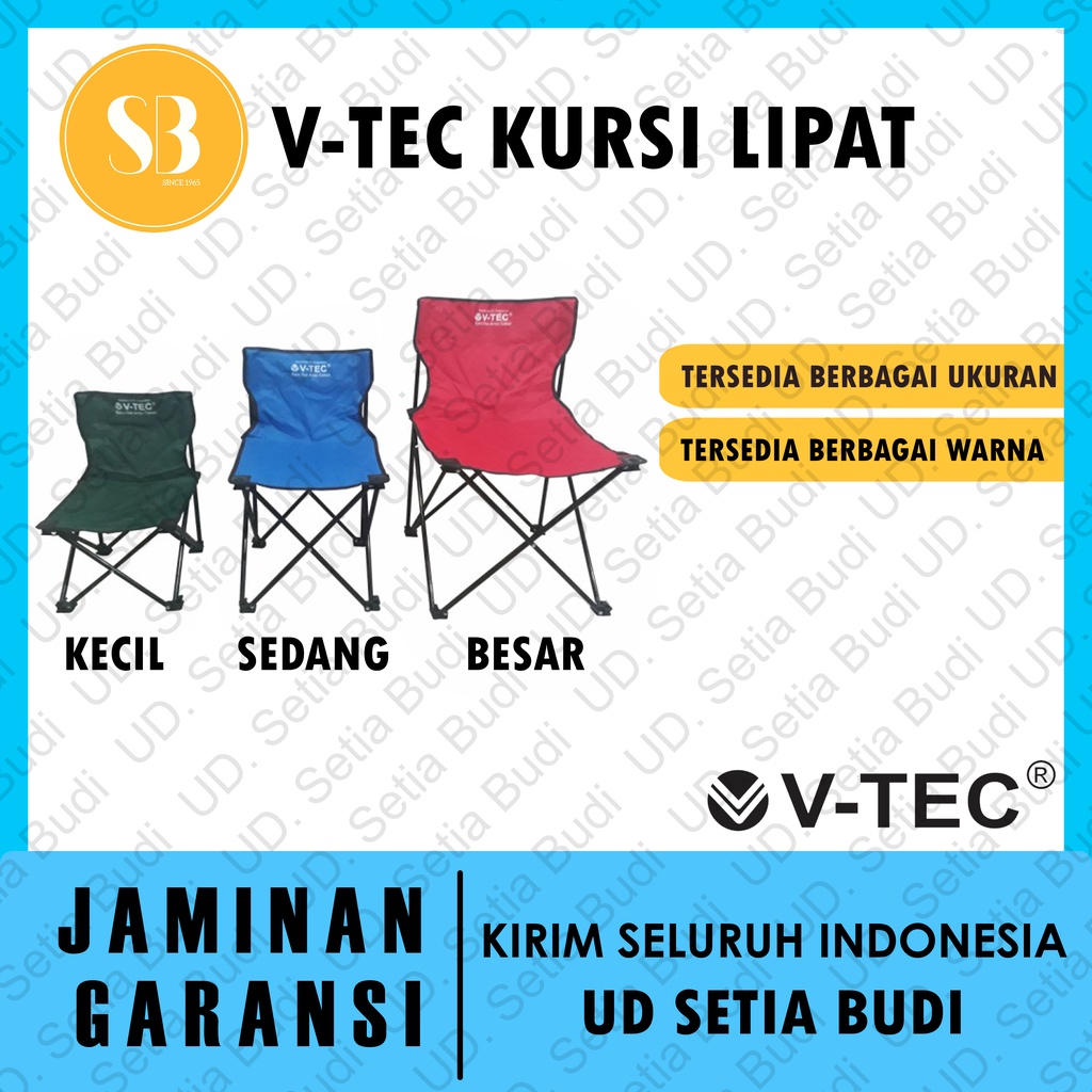 V-TEC Kursi Lipat / Kursi Outdoor / Kursi Mancing