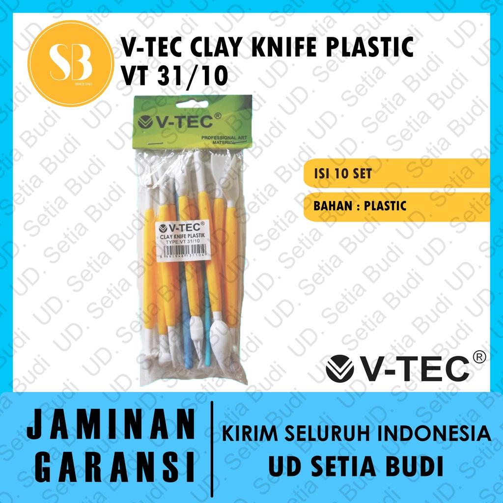 Alat Clay Knife Plastik V-TEC VT 31/10