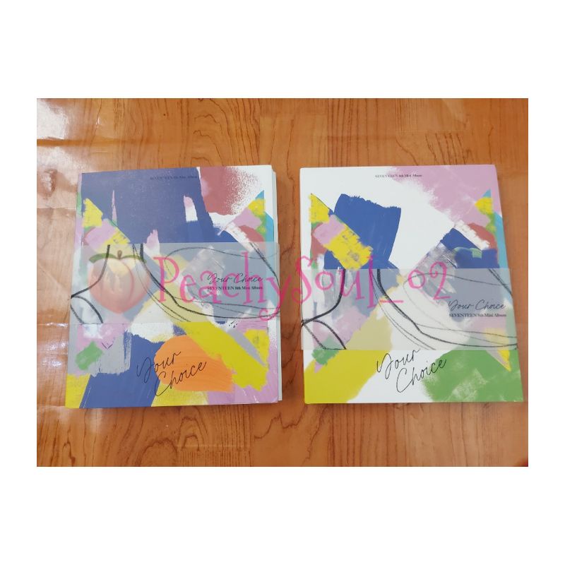 [READY] ALBUM SEVENTEEN YOUR CHOICE (UNSEALED) MINUS PC