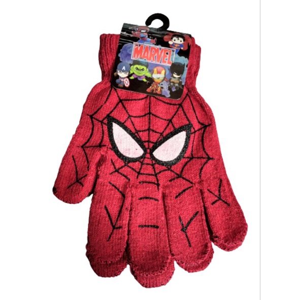 Sarung Tangan Rajut Anak COWOK Motif MARVEL