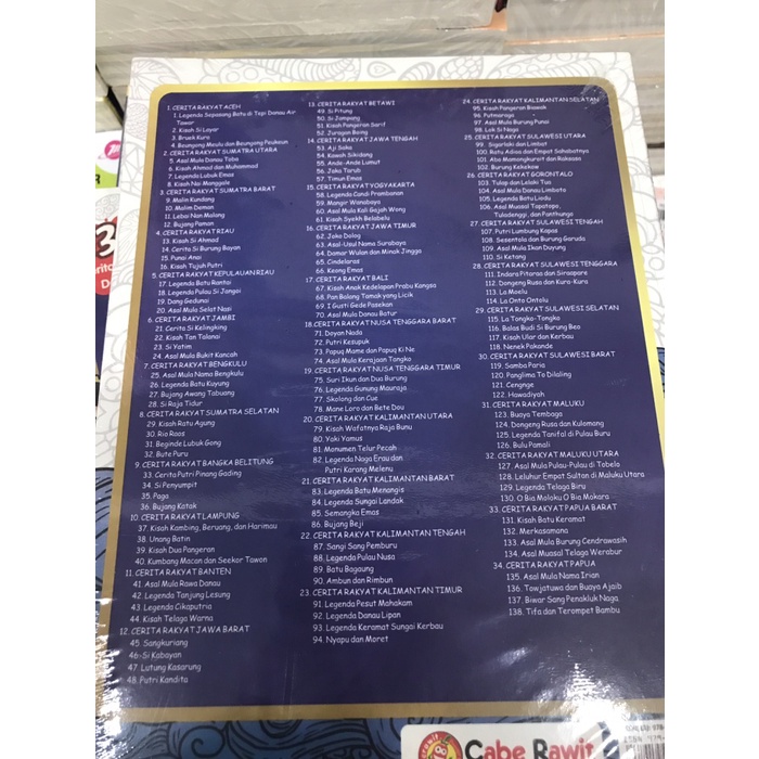 Hot Sale Wm Bbw Buku Koleksi Terbaik Cerita Rakyat Nusantara 34 Provinsi Terlaris