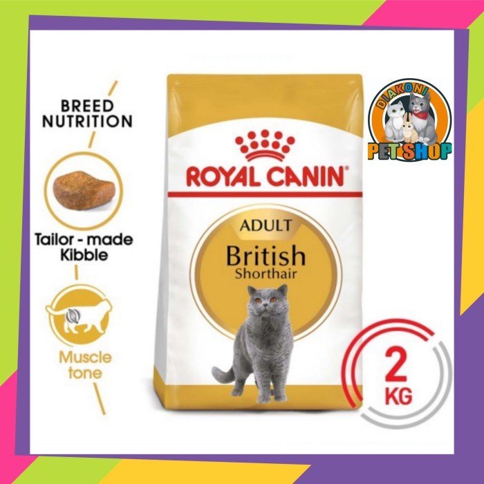Royal Canin Adult British Shorthair 2kg Makanan Kucing Dewasa 2 kg RC
