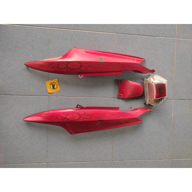 body belakang mio sproty smile set lampu belakang original bekas