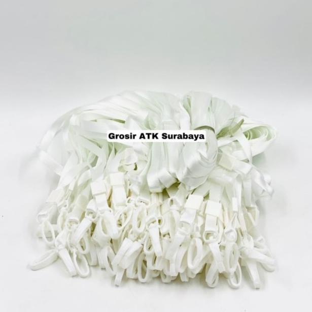 

( 100 Pcs ) Tali ID Card Name Tag Card Holder Kail Plastik