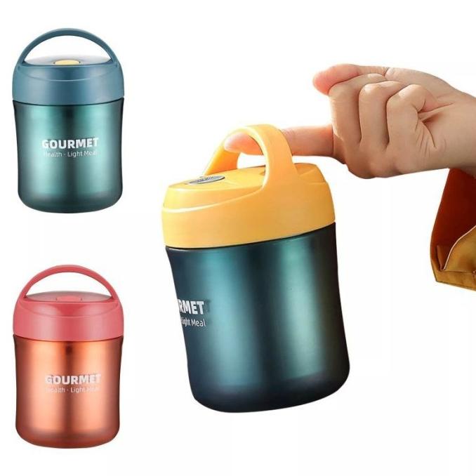 termos lunch jar lunch box stainless Tempat makan tahan panas