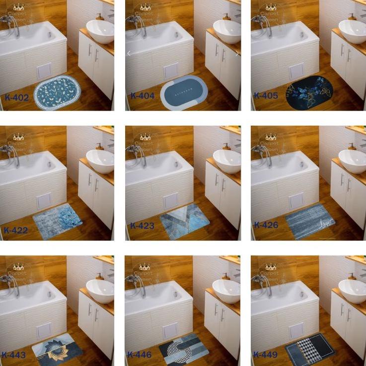 Keset Kaki bahan Diatomite Ukuran 40x60