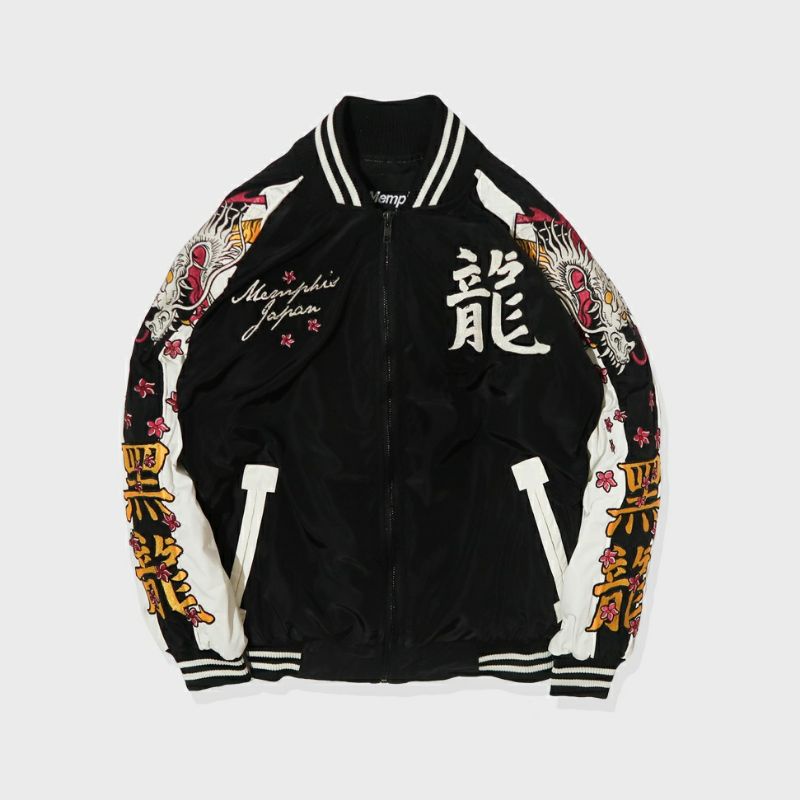 SUKAJAN JACKET MEMPHISORIGINS - KURO RYUJIN SIZE XL