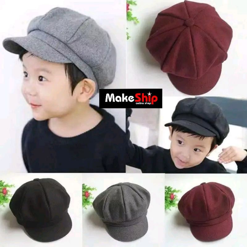 Topi Anak Lucu Topi Apollo Topi Seniman Newsboy