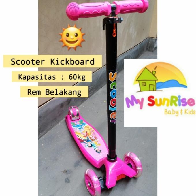 SCOOTER OTOPED GLIDER / Otopet Anak / Skuter Anak TECHNO KICKBOARD