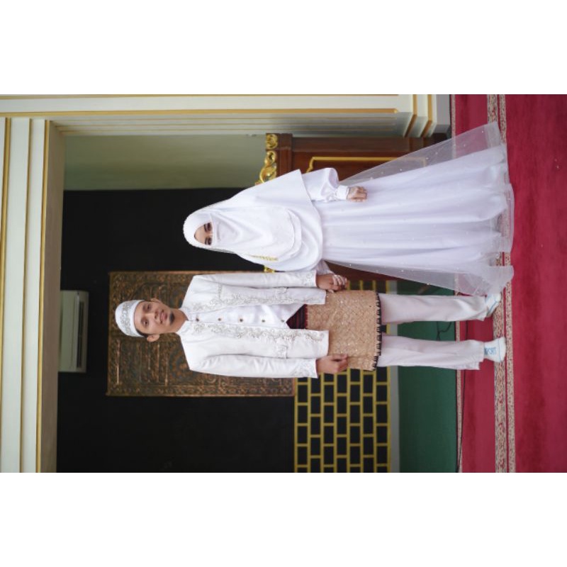 Gaun Akad syari / Gaun walimah syari