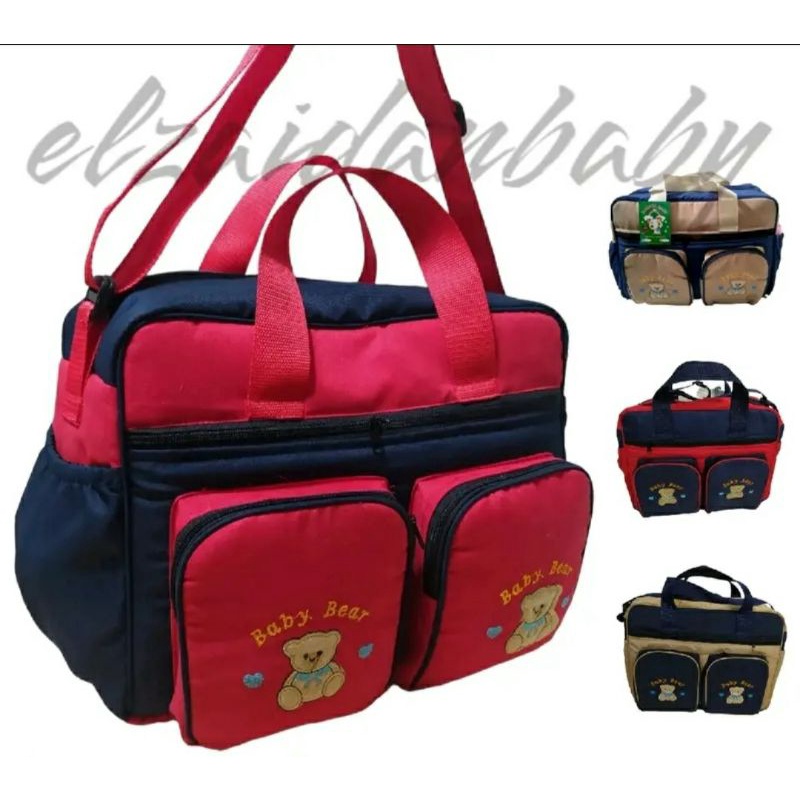 Tas perlengakapn bayi ukuran besar double saku tas bayi jumbo