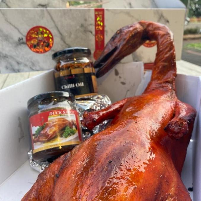 

Promo roasted peking duck / bebek peking panggang