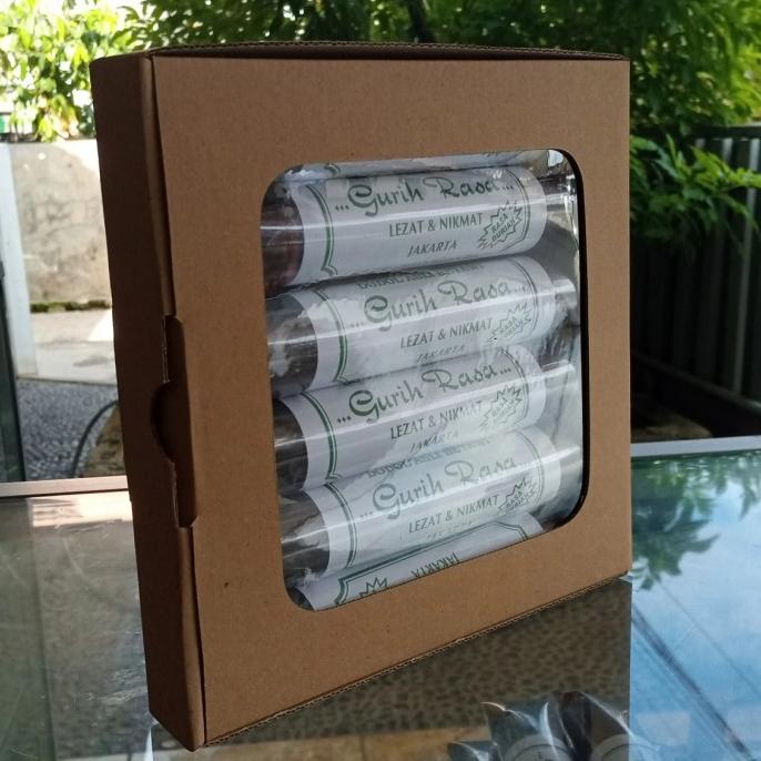 

Promo dodol betawi isi 6 lonjor 20 cm 20 cm 4cm