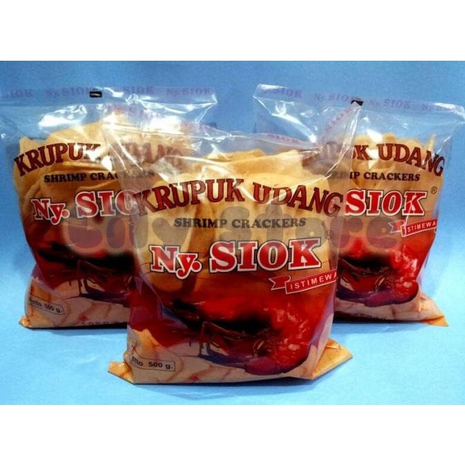 

Promo Kerupuk / Krupuk Udang Ny Siok / Saerah Oval Istimewa 500gr