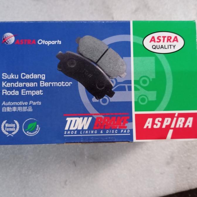 kampas rem depan avanza/ Rush/Taruna/ APV merk TDW