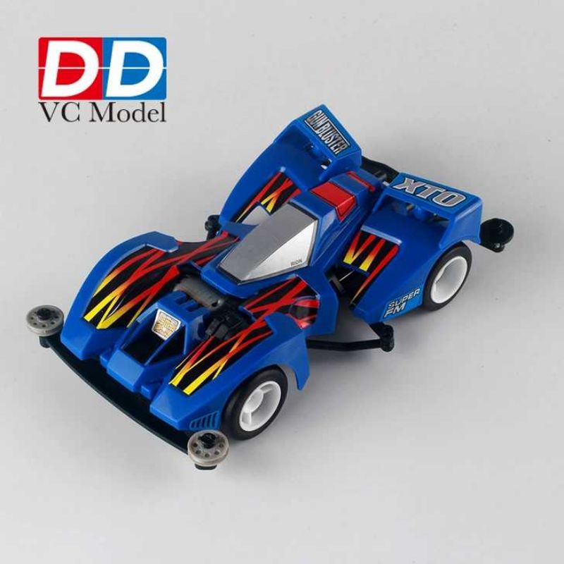 mobil balap rep tamiya mini 4wd merek dd ruize vc model gun bluster XTO super fm chassis murah promo