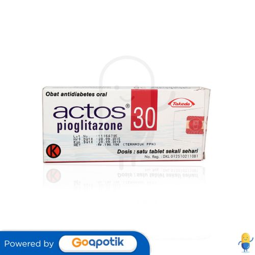 ACTOS 30 MG BOX 14 TABLET