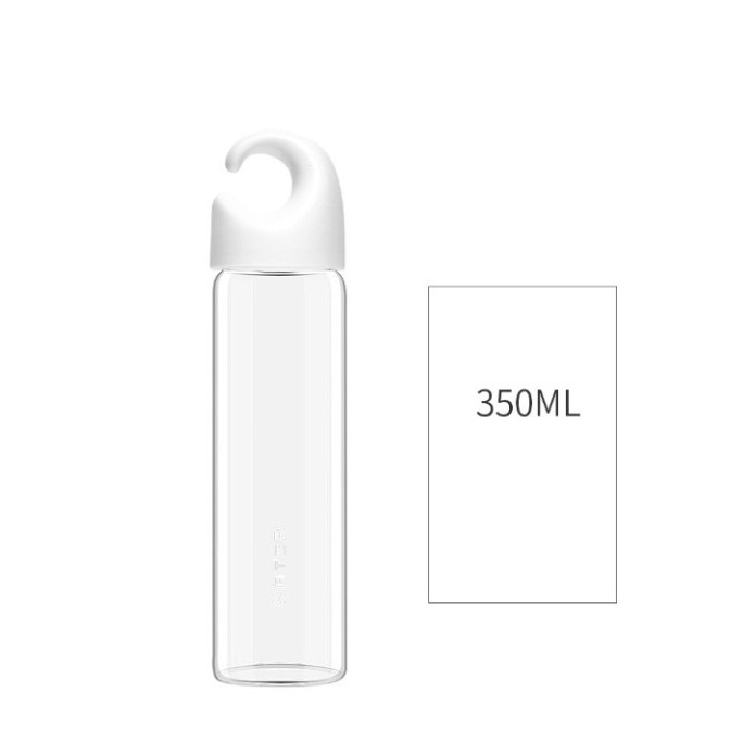 BOTOL MINUM KACA BOROSILIKAT TINGGI - MINISO BOTOL FASHIONABLE 350ML TERBARU!!!