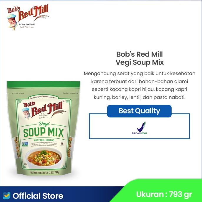 

Promo Bob's Red Mill Vegi Soup Mix 793 gr