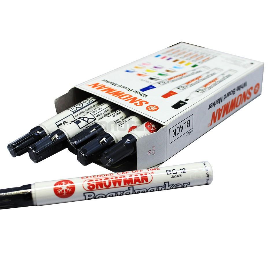 

Ready Ekonomis Spidol Whiteboard Snowman BG 12 - 1 Lusin