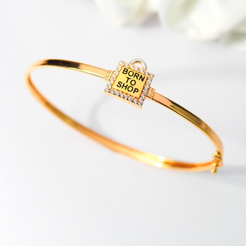 Gelang Emas Kuwung Tas &quot; Born To Shop &quot; - Toko Emas Gadjah