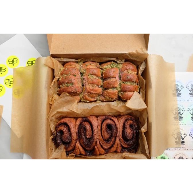 

Promo Ube Brioche Mix Cinnamon Pesto
