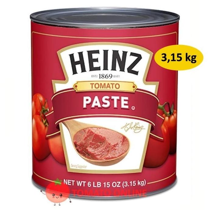 

Promo Tomato Tomat Pasta Paste Heinz 3.15 / 3,15 kg / 3.15kg / 3,15kg