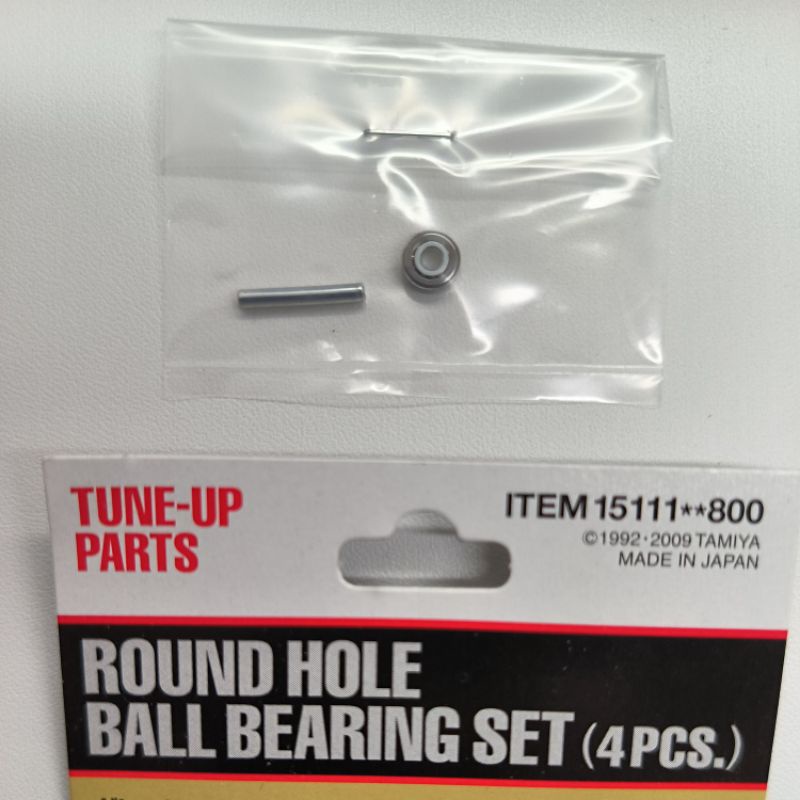 Tamiya 15111 Round Hole Ball Bearing Set Original
