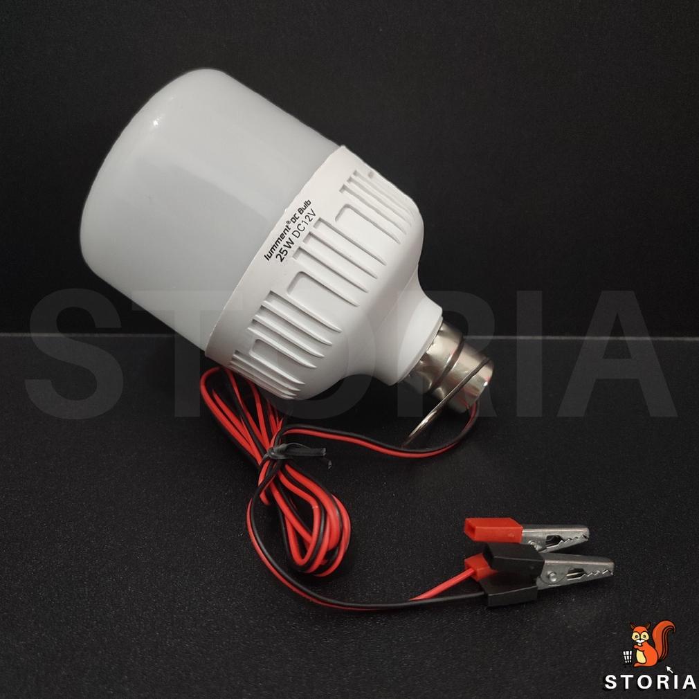 Termurah Lampu Led Bohlam Led Dc Lampu Aki 12V Lumment 20W/25W