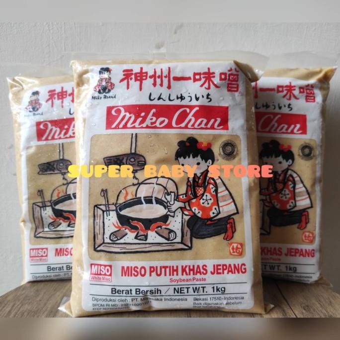 

Produk Unggulan] Shinshuichi Mikochan Shiro Miso Paste- Pasta Miso- Tauco Jepang 1 kg