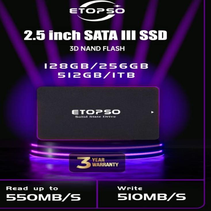 Kirim Hari Ini ETOPSO SSD 128GB SATA