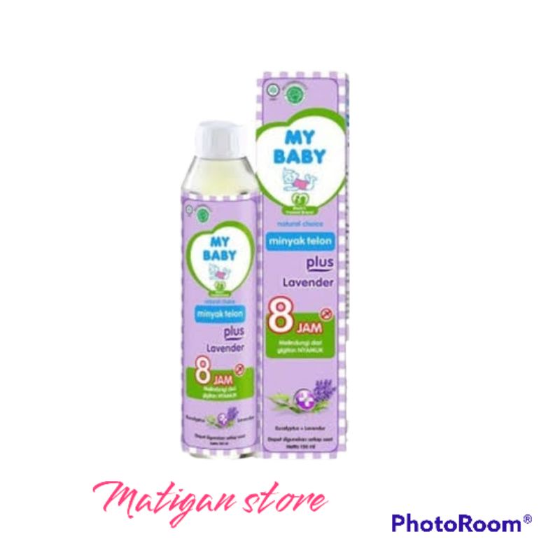 My Baby Minyak Telon Plus Lavender 60ml-90ml-150ml Tanpa Box