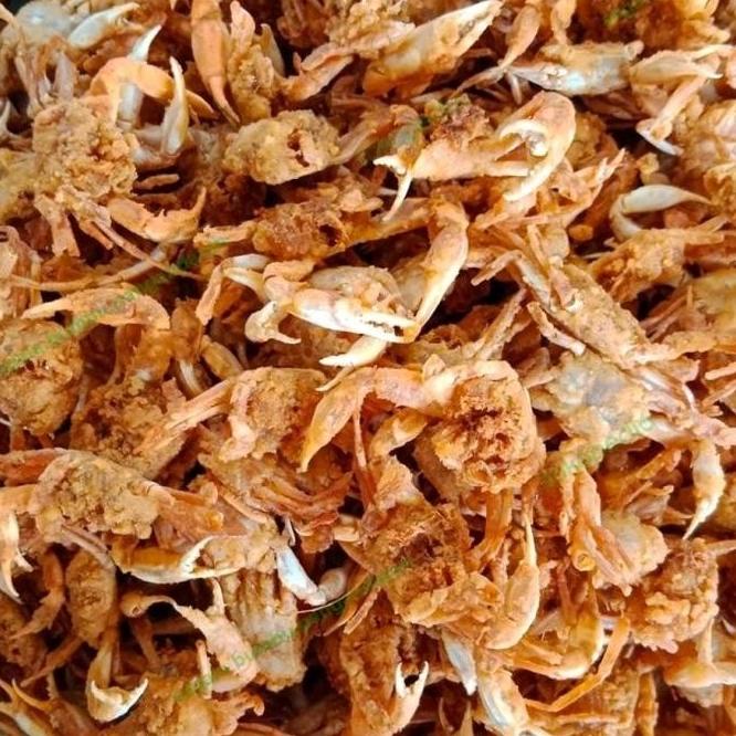 

baby crab goreng tepung crispy | kepiting crispy 250 Gr KHAS PANGANDAR
