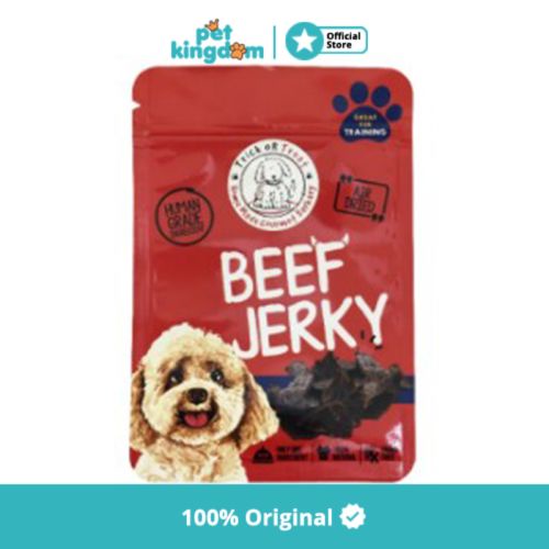 Trick Or Treat 50 Gr Camilan Anjing Rasa Jerky Beef