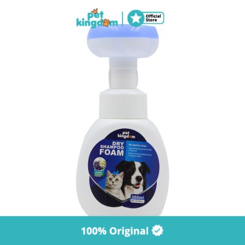 Pet Kingdom 300ml Sampo Hewan Dry Foam