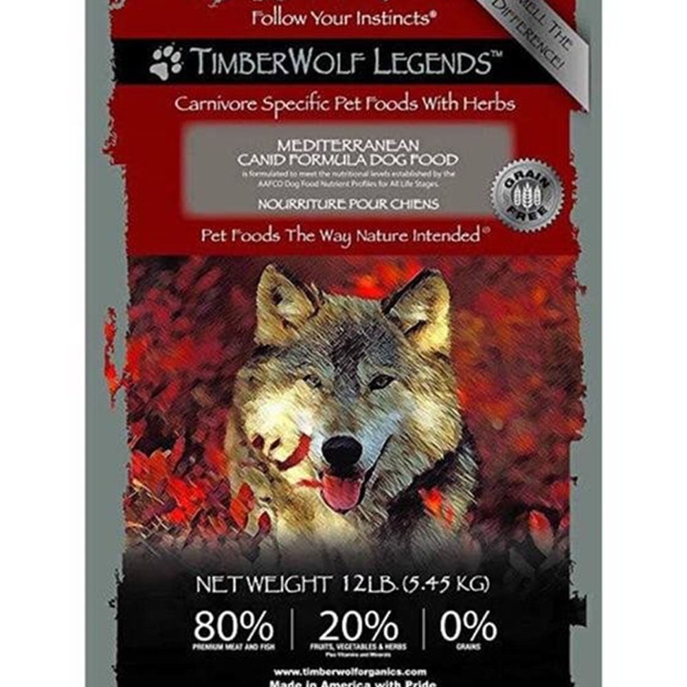 Timberwolf 1.3 Kg Makanan Anjing Legends Mediterranean