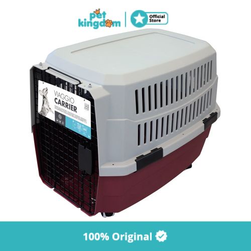 M-Pets Viaggio Kandang Anjing Portable Ukuran L Bordeau Dog Cage Tempat Tinggal Anabul Kebutuhan Hewan Peliharaan