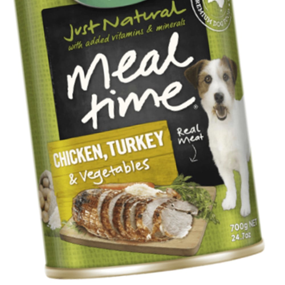 Nature Gift 700 Gr Makanan Anjing Basah Mealtime Ayam Turki