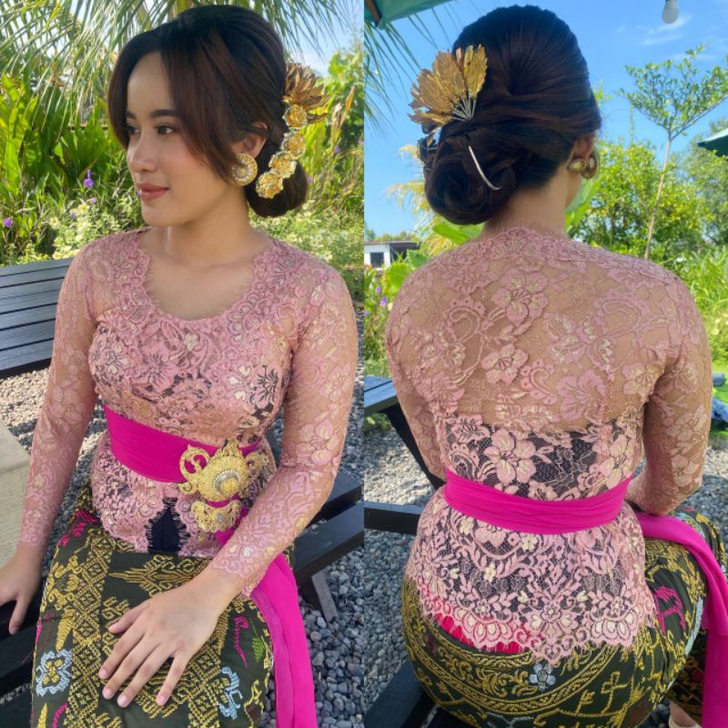 Kebaya Bali By Ani Kebaya Semi Metalic Swarovski