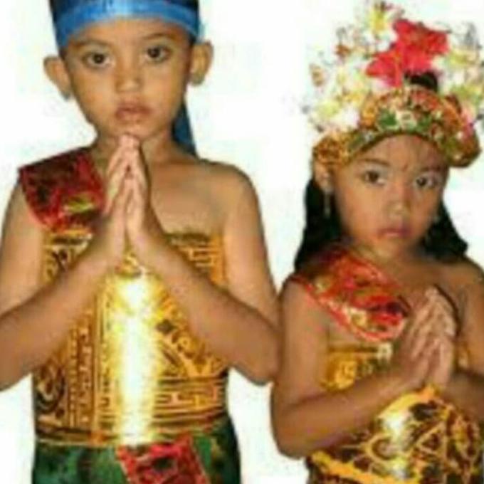 baju adat bali anak/pakaian baju adat trdisional bali anak