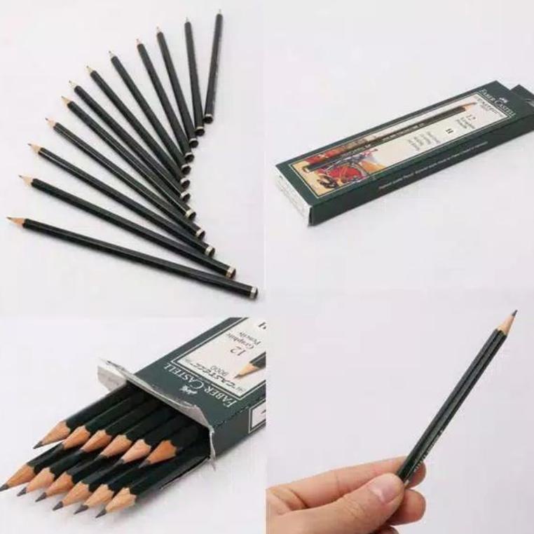 

Termurah (12Pc) Pensil 2B Faber Castel Atau Greebel/Pencil 2B/Pensil Ujian
