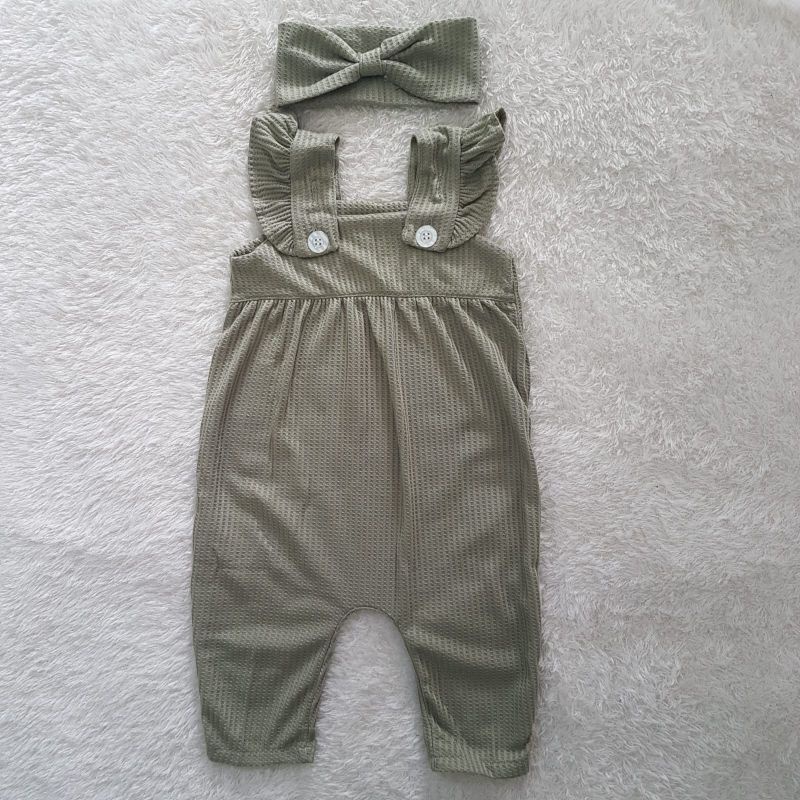 Baju Bayi Millie Knit Jumpsuit