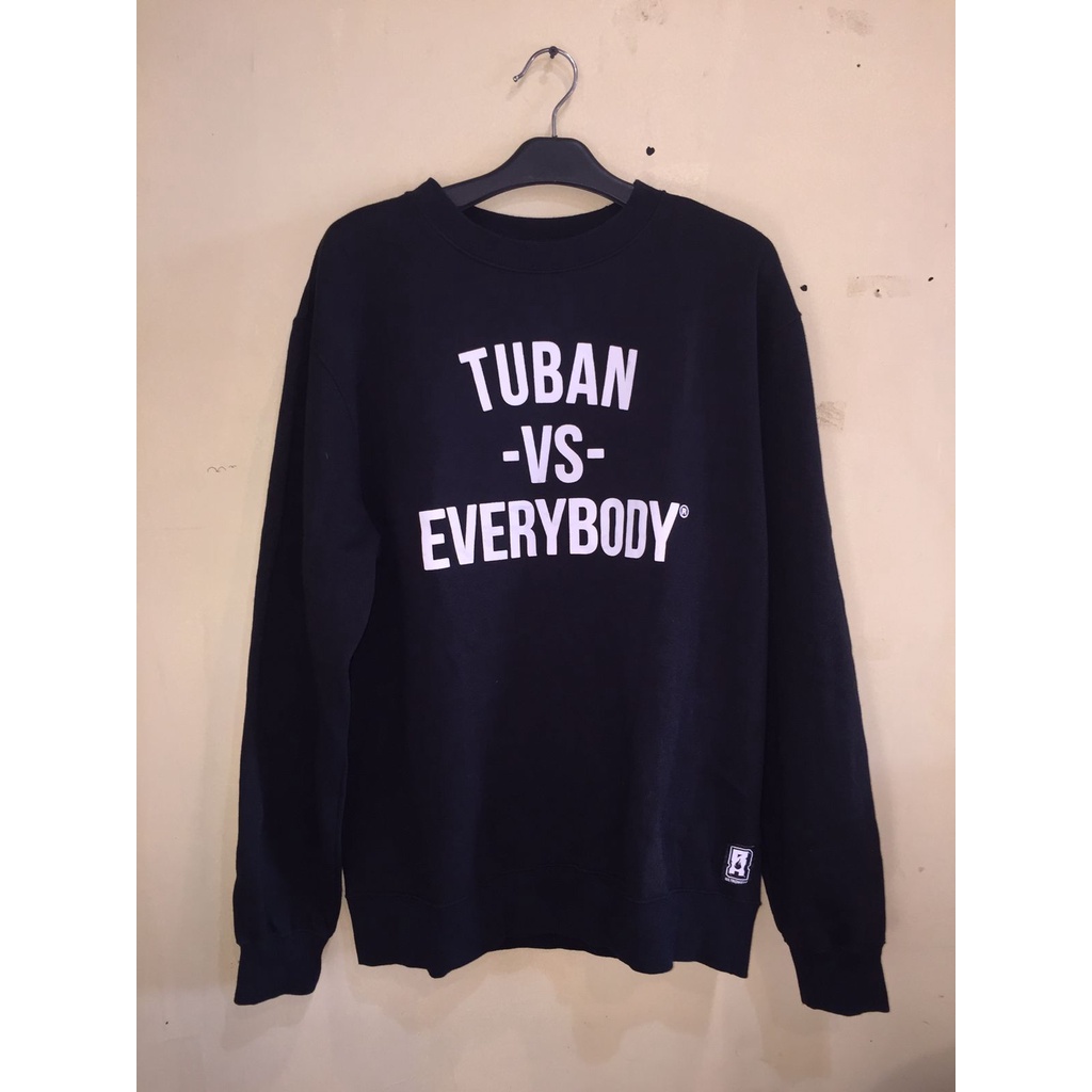 SWEATER - TUBAN VS EVERYBODY (ORIGINAL) BEST SELLER