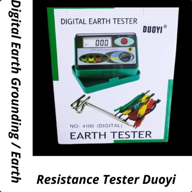 Digital Earth Grounding Tester / Earth Resistance Tester Murah