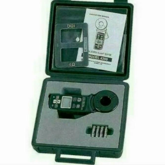 Kyoritsu 4200 Digital Earth Clamp Tester Tang Ampere Grounding Ori