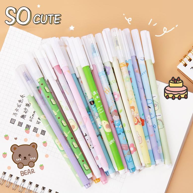 

Garansi Resmi Cod 1 Lusin Pulpen Gel Motif Lucu Imut / Bolpen Gel Motif Atk