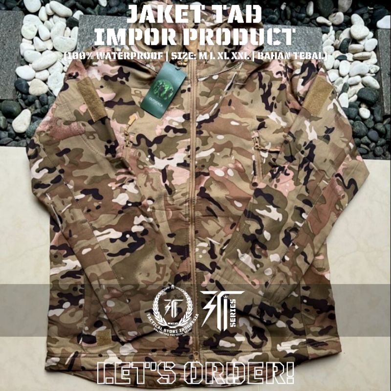 ORIGINAL Jaket TAD Tactical Helicon IMPOR - Multicam